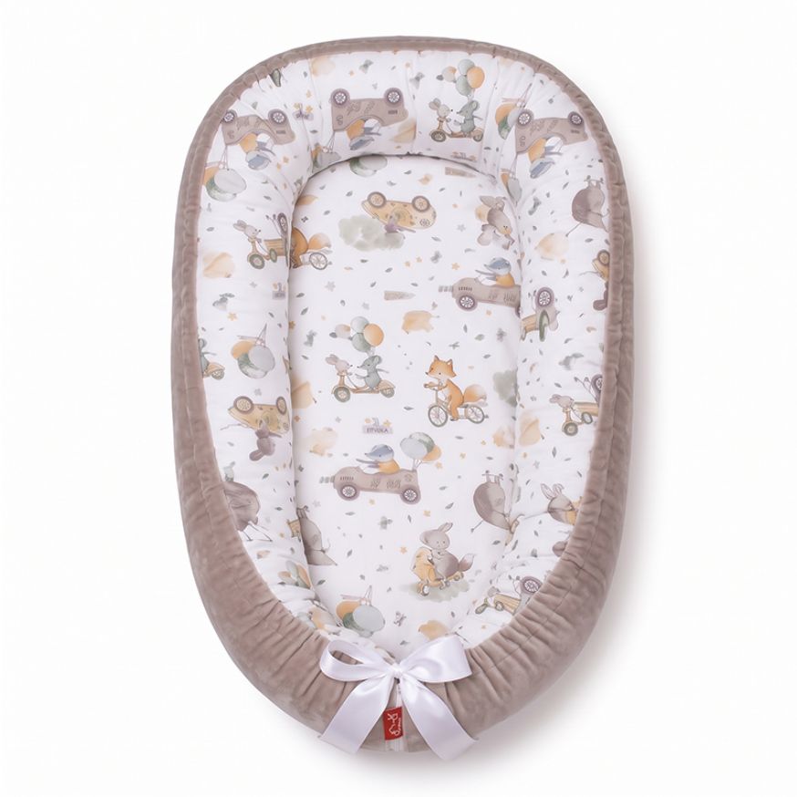 Scamp velvet babafészek/Rókás