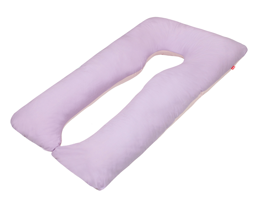 Scamp ölelő párna - homokóra alakú /Lila-rózsaszín huzattal